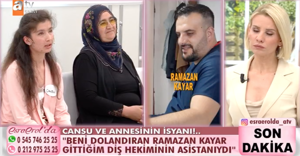 esra erol da ramazan kayar kimdir ramazan kayar olayi nedir